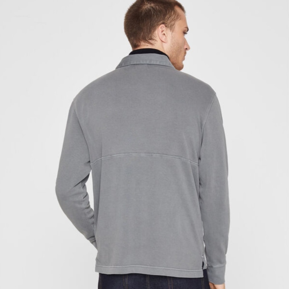 Club Monaco Washed Rugby Shirt - Picture 2 of 6